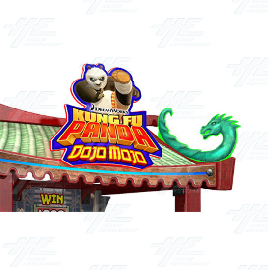 Kung Fu Panda Dojo Mojo Ticket Redemption Machine - Kung Fu Panda Dojo Mojo Header