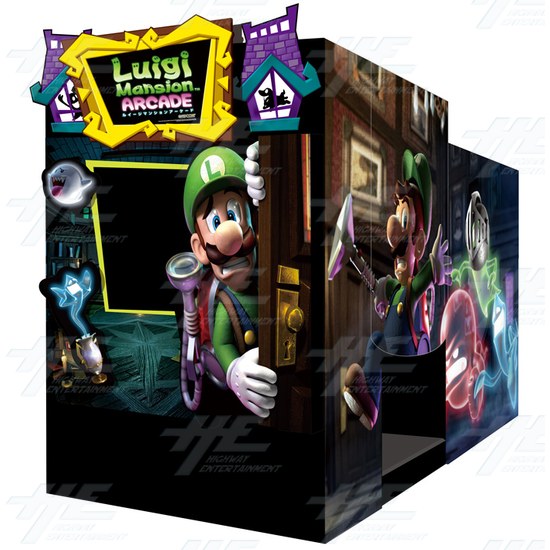 luigi's mansion arcade machine for sale