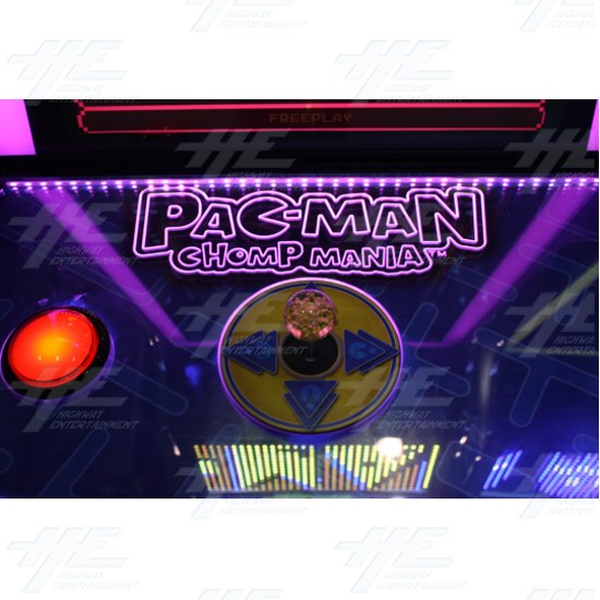 Pac-man Chomp Mania Ticket Redemption Arcade Machine - Control Panel