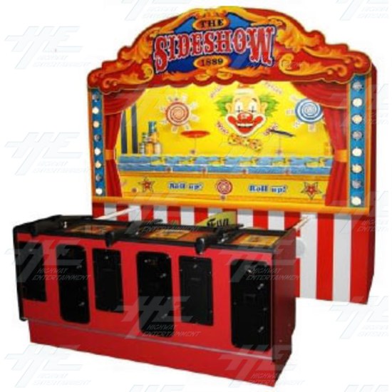 SideShow 1889 (3 Player) Carnival Arcade Shooting Gallery Machine - Machine