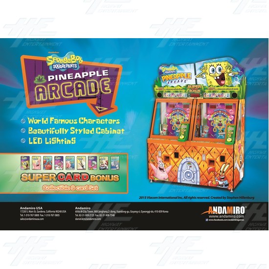 Spongebob Pineapple Arcade Machine - Spongebob Pineapple Arcade Machine Brochure