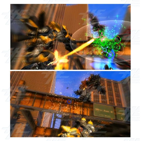 Transformers: Human Alliance 55" Theatre Arcade Machine - Screenshot 5