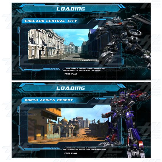 Transformers: Human Alliance 55" Theatre Arcade Machine - Screenshot 6
