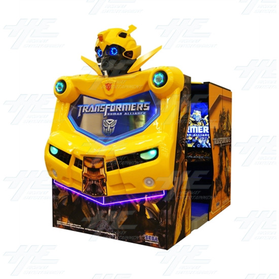 Transformers: Human Alliance 55" Theatre Arcade Machine - Bumblebee themed cabinet 