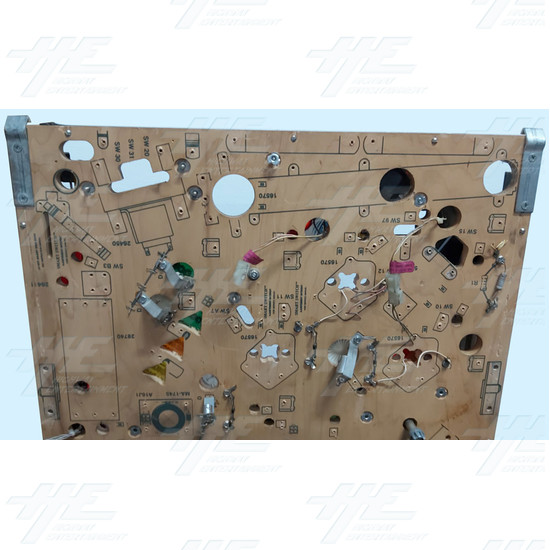 Rescue 911 Pinball Machine Playfield - Rescue 911 - Back Top View