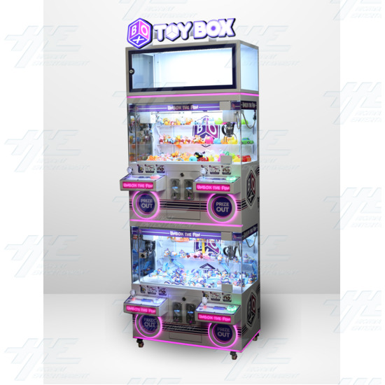 Toy Box 4-Player Crane Machine - Toy Box 4P