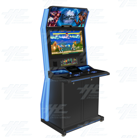 Tempest Upright Arcade Machine - Blue - Tempest Arcade Machine