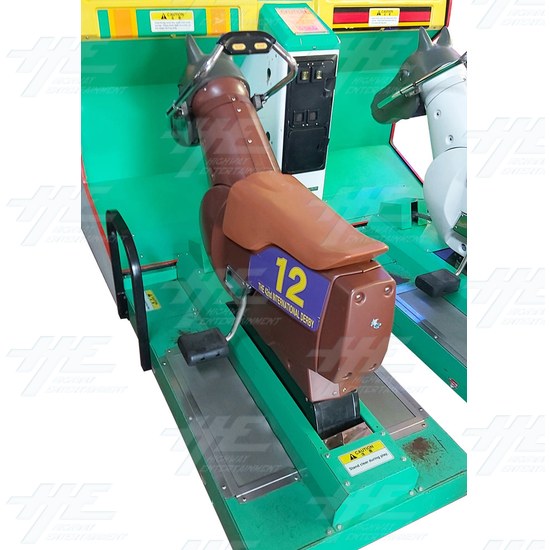 Final Furlong 2 Arcade Machine - Final Furlong 2 - No-12 Horse Rear View
