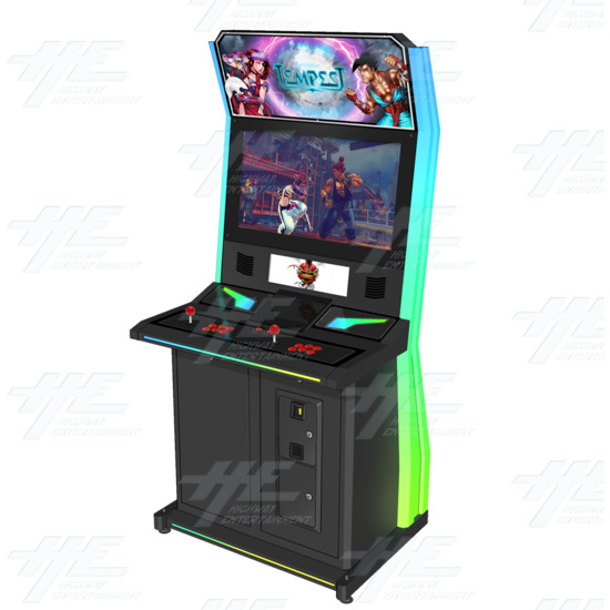 Tempest Upright Arcade Machine (Red Buttons) - Tempest Arcade Machine with Coin Door
