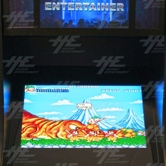 The Entertainer 26inch Arcade Machine (Red Version) ~ Melbourne Showroom Model - Entertainer Screen View