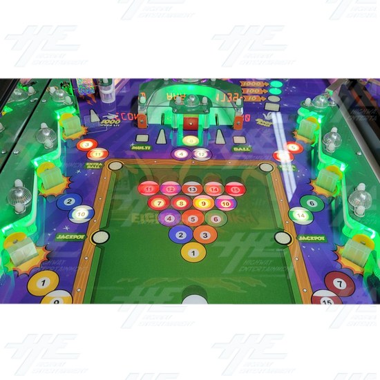 Eight Ball Fury Pinball Machine - Eight Ball Fury - Playfield Center