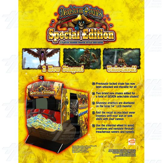 Deadstorm Pirates Special Edition Arcade Machine