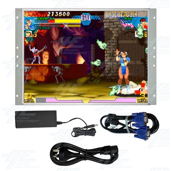 19 Inch LCD Arcade Monitor suitable for Cocktail and Arcade Machines