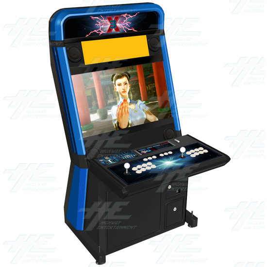 LCD Arcade Marquee for Vewlix Xtreme Chewlix Arcade Cabinets 14.9inch with Metal Frame - For Advertising and Attract Modes Install Above the Main Monitor