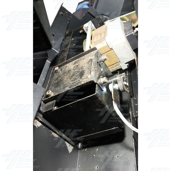 Metal Driving Arcade Cabinet (Initial D5 Style) - Steering Internal