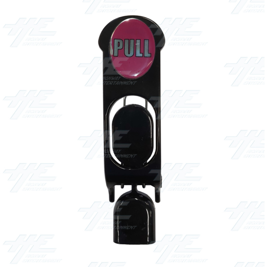 Handle Spout Set for Slushie Stars Machine (Red Pull Sticker) - Slushie-Machine-Handle-Spout-Front-View.png