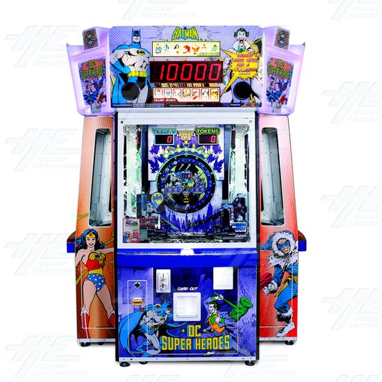 DC Superheroes 4 Player Ticket Pusher Machine (NSW) - Batman design