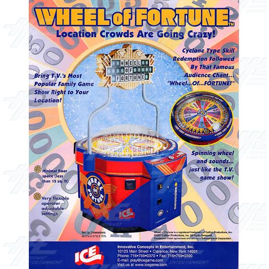 Wheel of Fortune (ICE) (NSW) - Wheel of Fortune Brochure