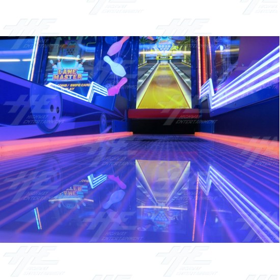 Lane Master Bowling Arcade Machine (NSW) - playfield