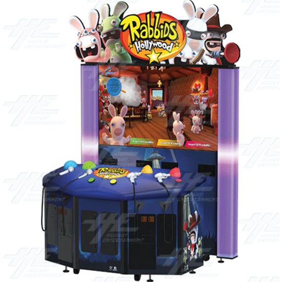 Rabbids Hollywood 65" Deluxe 4 Player Arcade Machine (NSW) - Rabbids Hollywood Right View