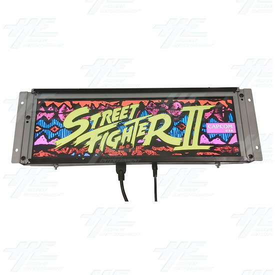 14.9 inch Marquee LCD Monitor with Built-In Menu Board - Reconditioned - 14 inch Reconditioned Marquee Monitor Screen View