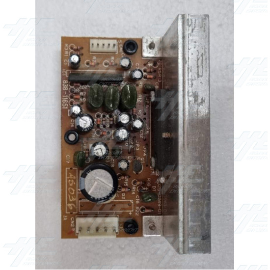 Sega Daytona 2  Low-Pass Audio Amp Board - 838-11651 - Faulty - Sega Daytona 2  Low-Pass Audio Amp Board - 838-11651 - Faulty