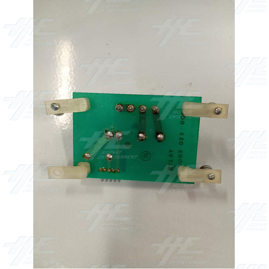 Sega Relay Circuit Board 0080-014-000 - Sega Relay Circuit Board Back View