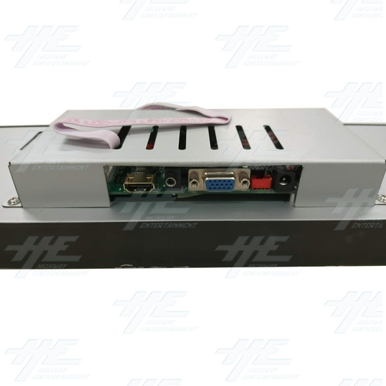 14.9 inch Marquee Monitor with Menu Board - Reconditioned - Reconditioned 14.9 inch Marquee Monitor with Menu Board - connections