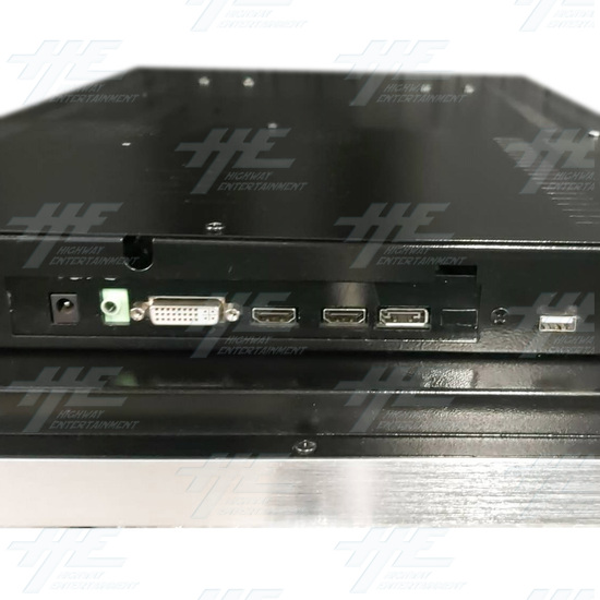 43 Inch 4k Ultra HD monitor with Brushed Metal Frame Finish - 43 Inch 4k Ultra HD monitor - Connections