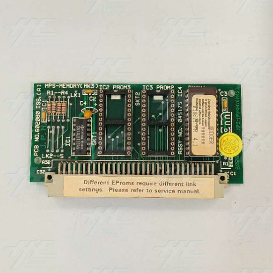 MPs Memory Card Mk3 - Part No 602080 A - MPs Memory Card Mk3 - Part No 602080 A