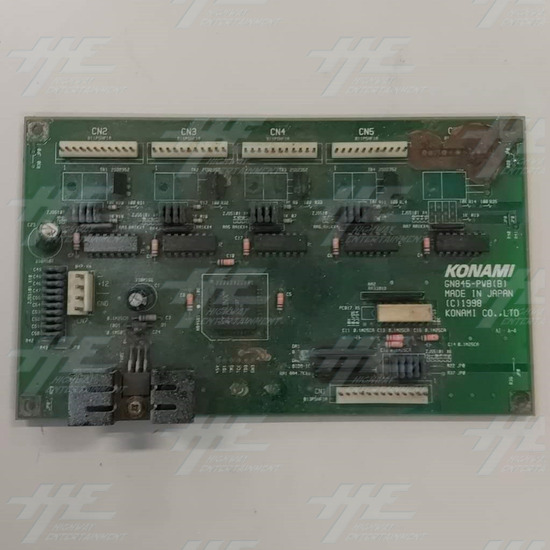 Konami DanceDanceRevolution Stage I/O board GN845 PWB (B) - Konami DanceDanceRevolution Stage I/O board GN845 PWB (B)