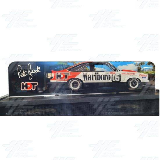 Peter Brock King of the Mountain Pinball Machine - Peter Brock 79 Holden Torana Edition - Topper