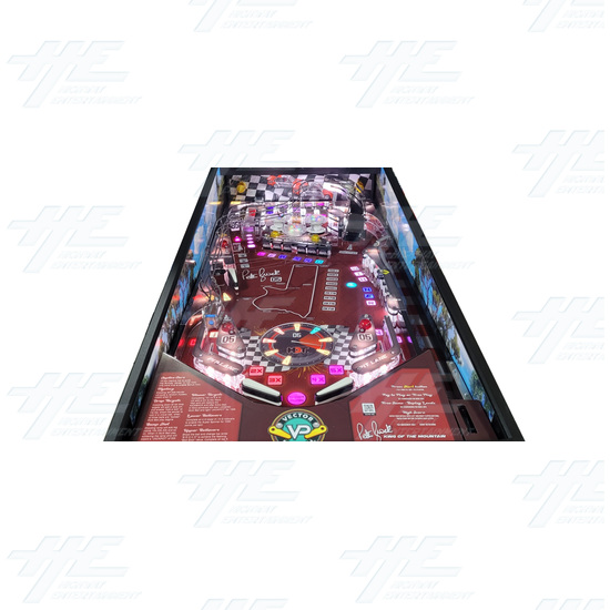 Peter Brock King of the Mountain Pinball Machine - Peter Brock King of the Mountain - Playfield 2