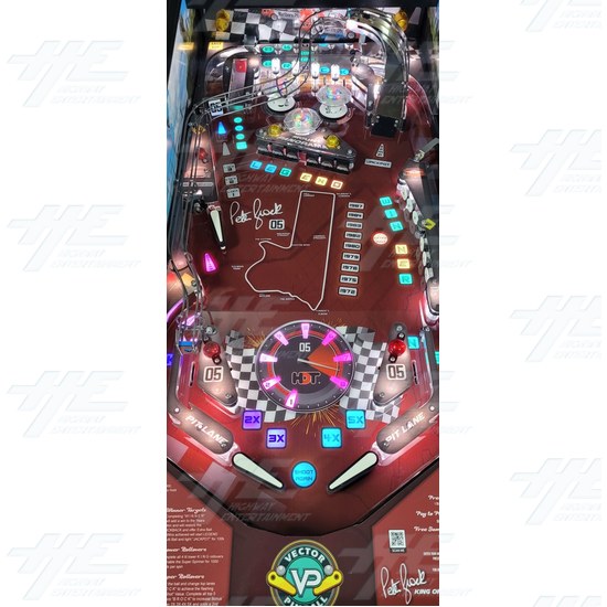 Peter Brock King of the Mountain Pinball Machine - Peter Brock King of the Mountain - Playfield 1