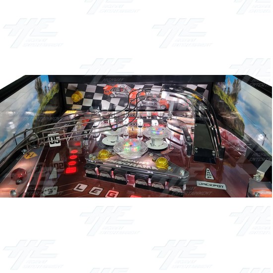Peter Brock King of the Mountain Pinball Machine - Peter Brock King of the Mountain - Playfield 6