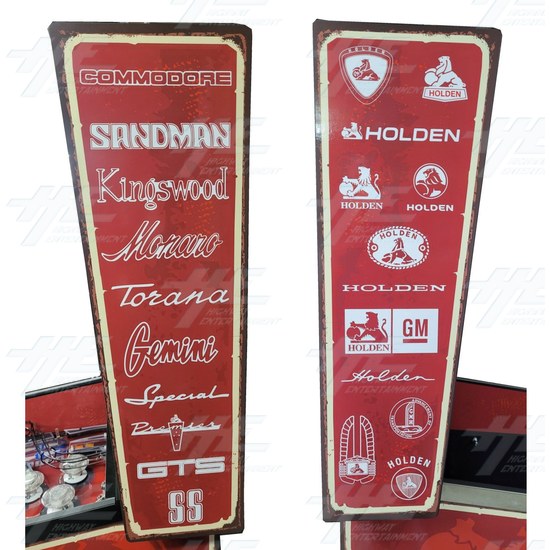 Holden Heritage Pinball - Holden Heritage Headboxx Side Art