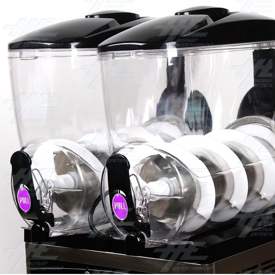 Slushie Stars Dual Slushie Machine - Slushie Stars Dual Slushie Machine - Twin 15L Tanks