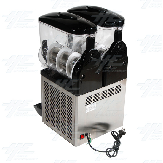 Slushie Stars Dual Slushie Machine - Slushie Stars Dual Slushie Machine-  Rear View