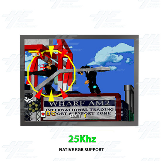 26 inch 4x3 LCD Monitor for Arcade Machine 2880x2160 (with Bonuses) - 26 inch 4x3 LCD Monitor for Arcade Machine 2880x2160  25KHZ Native RGB