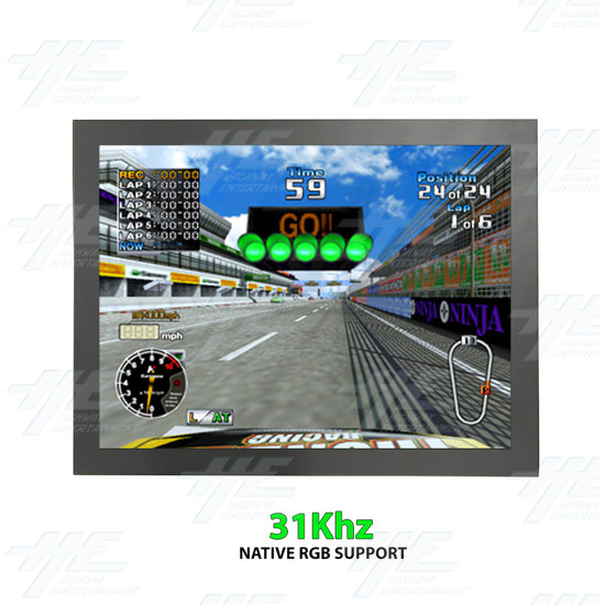 26 inch 4x3 LCD Monitor for Arcade Machine 1440x1080 (with Bonuses) - 26-Inch-Arcade-LCD-Monitor - 31khz Native RGB