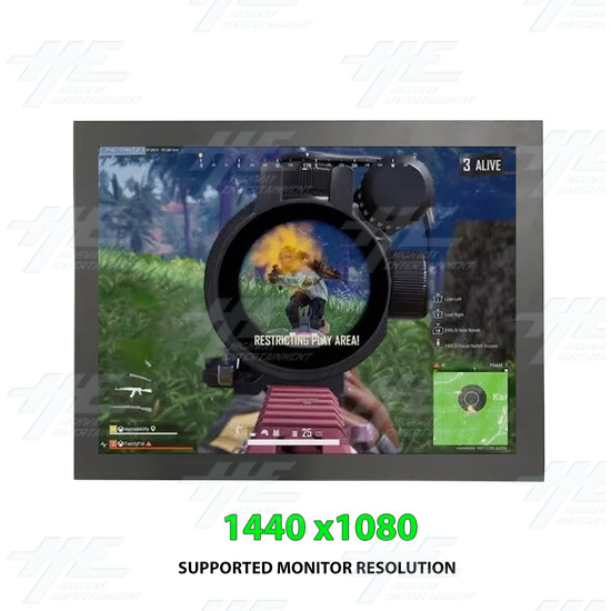 26 inch 4x3 LCD Monitor for Arcade Machine 1440x1080 (with Bonuses) - 26-Inch-Arcade-LCD-Monitor - 1440x1080 Supported Monitor Resolution