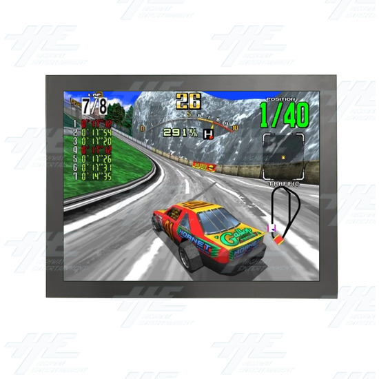 26 inch 4x3 LCD Monitor for Arcade Machine 1440x1080 (with Bonuses) - 26-Inch-LCD-Arcade-Monitor-Displaying-Daytona-USA