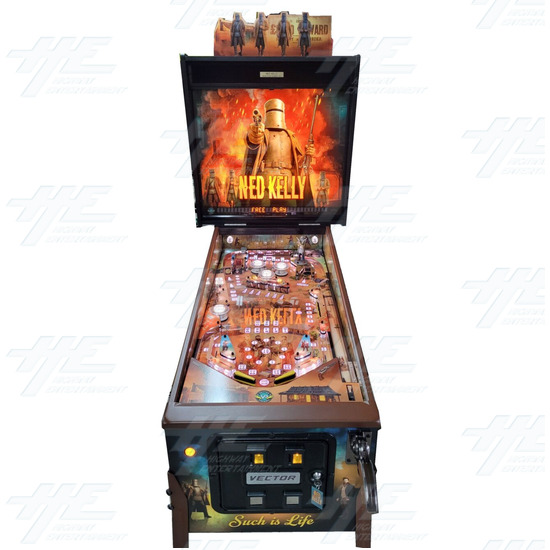 NED KELLY &ndash; The Pinball - Ned_Kelly_Front View